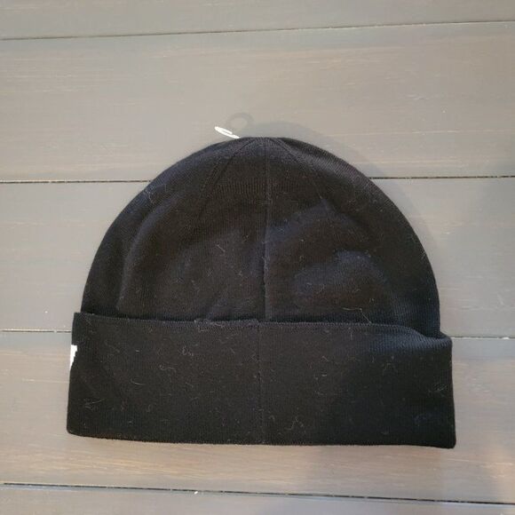 Givenchy Black Split Logo unisex Beanie Paris Motif Knitted 100% Laine W… main image 7